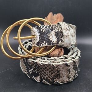 Cabi genuine leather Serpent Belt